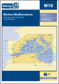 Western mediterranean 1:2.750.000 M10