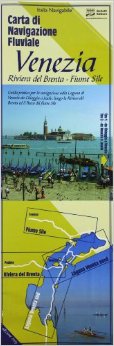 Carta di navigazione fluviale / venezia brenta / sile