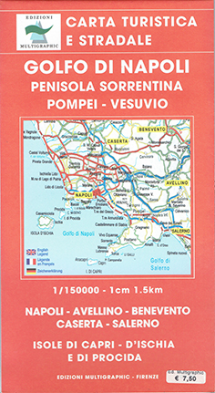 Golfo di napoli penisola sorrentina pompei-vesuvio