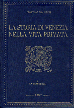 La Storia di venezia nella vita privata