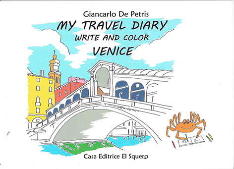 My travel diary write and color venice