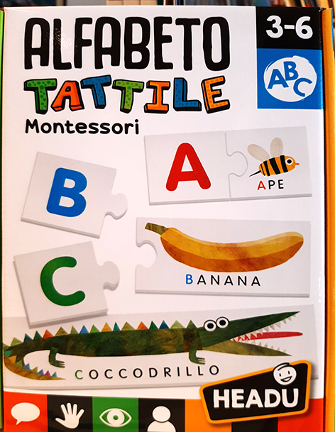 Alfabeto tattile Montessori