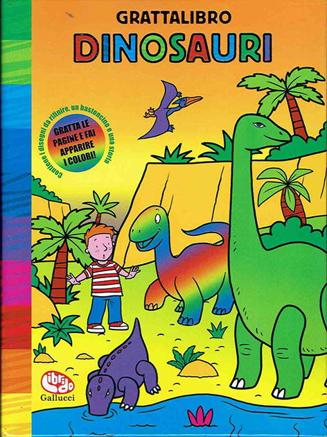 Dinosauri - grattalibro