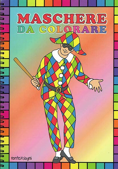 Maschere da colorare - Giorgio Ghidoli - libro