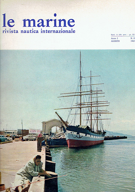 Le Marine rivista nautica internazionale anno I n° 8 agosto 1963