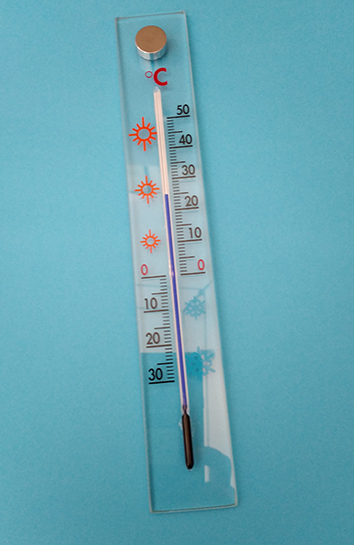 Termometro - base vetro