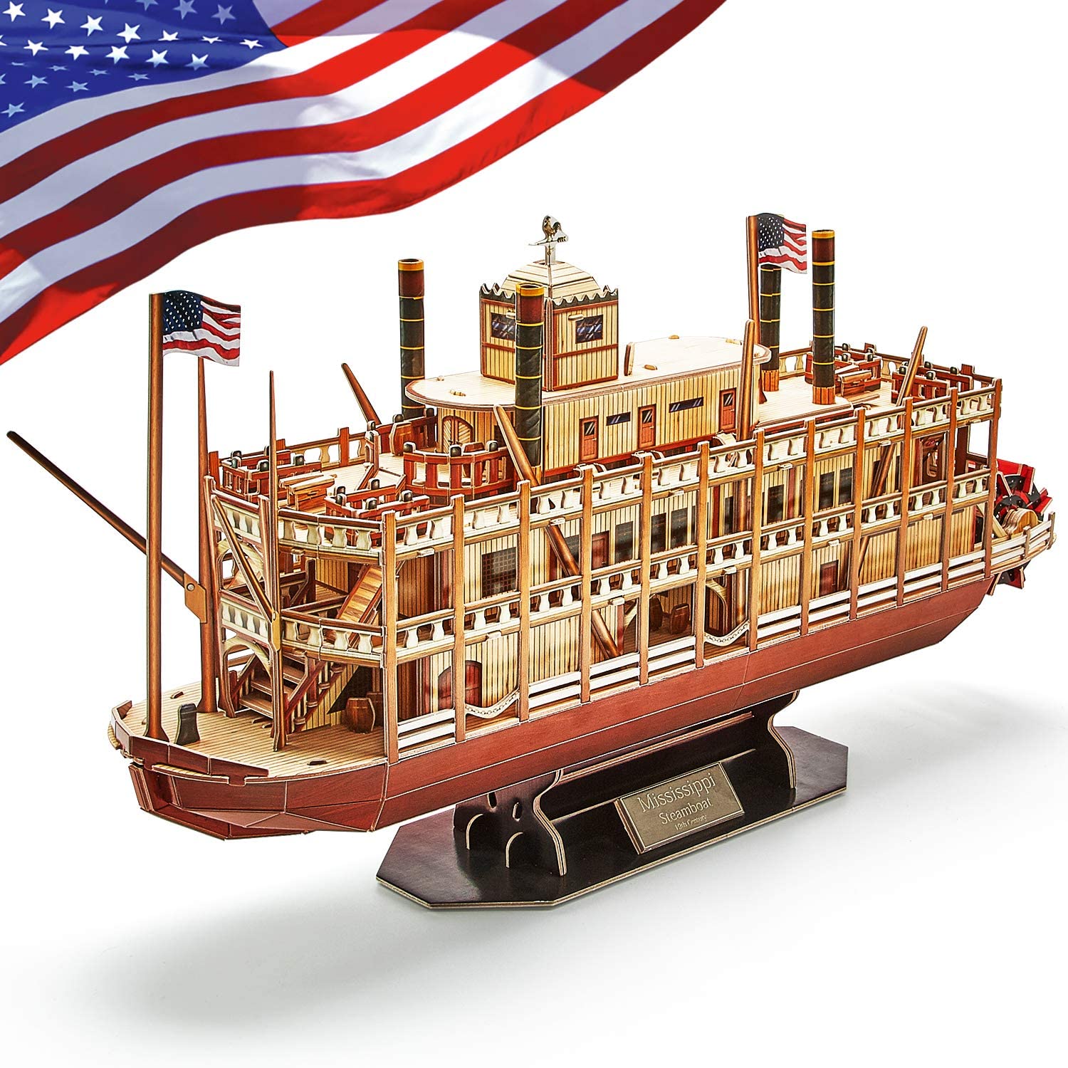 Puzzle 3D - Missisipi Steamboat