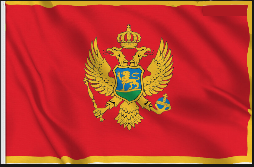 Bandiera montenegro 20 X 30
