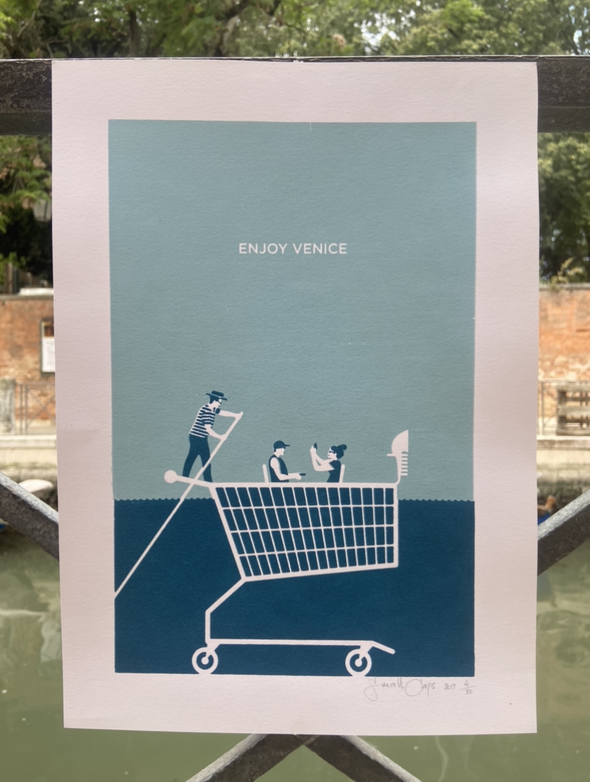 Poster enjoy Venice