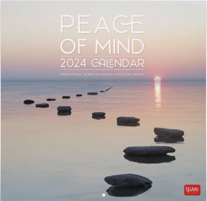 Calendario peace of mind 2024 - 30x29