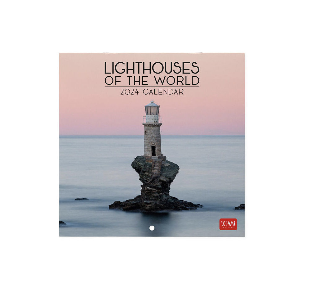 Calendario lighthouse 2024 - 18x18 - Aa.vv - calendario