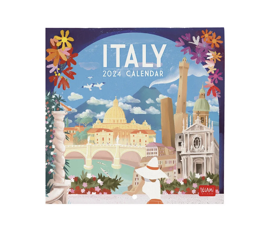 Calendario città italiane 2024 - 18x18