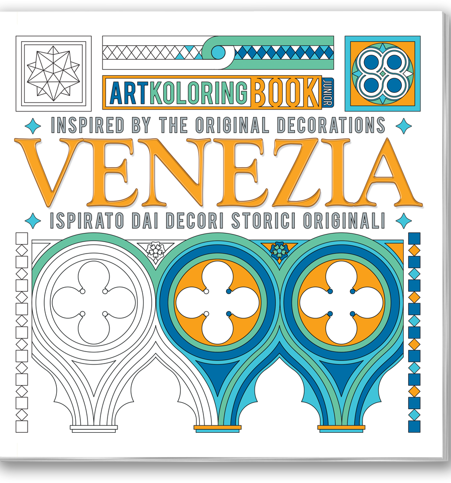 Artkoloring book venezia