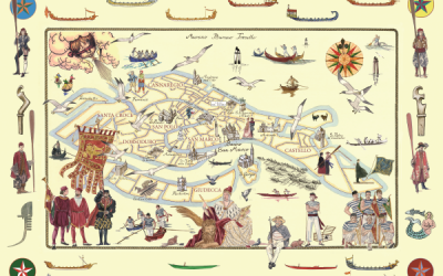 Mappa della Regata Storica